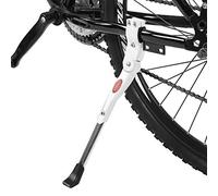 Hapivida Soporte de Bicicleta, Caballete Lateral Ajustable de Aleación de Aluminio Plegable con Pie Antideslizante para Bicicletas de Montaña, Carretera y Plegables 20-26 Pulgadas