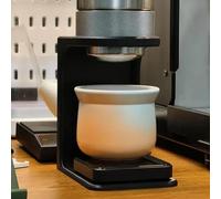 Hapivida Soporte para café por goteo Soporte para para verter sobre la Outin Nano Soporte para café por goteo portátil PLA para cocina Oficina Viajes Negro