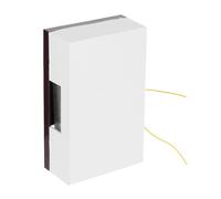 Hapivida Timbre mecánico cableado para puerta, campana ding dong, instalación en pared, de control de acceso, para hogar y hotel