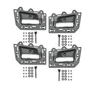 HAPIWIY Manijas Interiores Juego De 4 Manijas De Puerta Interior Interior 2005 2006 2007-2011 para Jeep para Grand Cherokee Manija Interior De La Puerta del Coche Manija Puerta Cubierta