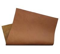 HAPPER STUDIO Cortes de cuero para manualidades, manualidades y reparaciones. Piel de vacuno de 1,3 a 1,5 mm de grosor (marrón n.º 21, A3, 29,7 x 42 cm)