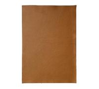 HAPPER STUDIO Cortes de cuero para manualidades, manualidades y reparaciones. Piel de vacuno de 1,3 a 1,5 mm de grosor (marrón n.º 41, A5, 14,8 x 21 cm)