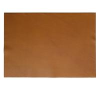 HAPPER STUDIO Cortes de cuero para manualidades, manualidades y reparaciones. Piel de vacuno de 1,3 a 1,5 mm de grosor (marrón n.º 42, A5, 14,8 x 21 cm)