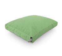 HAPPERS Cojín de Suelo Toldotex Antimanchas Multiusos para Exterior, Banco, Sofá Palets, Chill out - Liso Verde 60x80