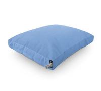HAPPERS Cojín de Suelo Toldotex Antimanchas Multiusos para Exterior, Banco, Sofá Palets, Chill out - Liso Azul Cielo 60x80
