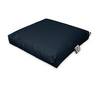 HAPPERS Cojín Suelo o Palets Multiusos Exterior Polipiel Azul Oscuro 60x80cm