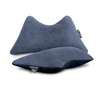 HAPPERS Pack 2 Cojines The Cushion Revolution Azules para el Descanso Lumbar y Cervical.