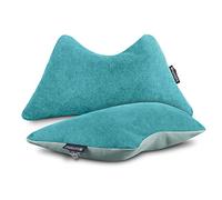HAPPERS Pack 2 Cojines The Cushion Revolution Turquesas para el Descanso Lumbar y Cervical.