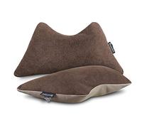 HAPPERS Pack 2 The Cushion Revolution Marrones. Diseñado para el Descanso Lumbar y Cervical.