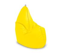HAPPERS Puff Butaca XXL para Salón o Dormitorio Amarillo