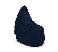 HAPPERS Puff Butaca XXL para Salón o Dormitorio Marino