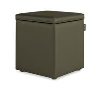 HAPPERS Puff Cubo Arcon Polipiel Indoor Taupe