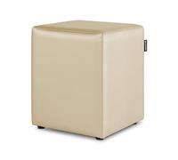 HAPPERS Puff Cubo Salón o Interior Crudo