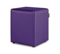 HAPPERS Puff Cubo Salón o Interior Lila