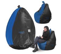 HAPPERS Puff Gamer Pro Azul Sin Relleno