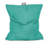 HAPPERS Puff Gigante Big Puff XXL Naylim Mate Turquesa para Exterior con Relleno Incluido