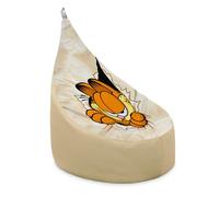 HAPPERS Puff Infantil con Relleno Incluido Garfield Break & Pop