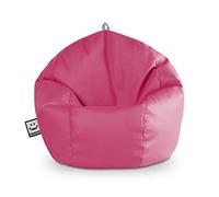 HAPPERS Puff Pelota Polipiel Interior Fucsia