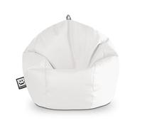 HAPPERS Puff Pelota Polipiel Interior Blanco