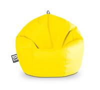 HAPPERS Puff Pelota Polipiel Interior Amarillo