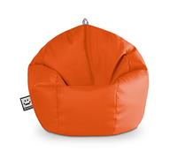 HAPPERS Puff Pelota Polipiel Interior Naranja