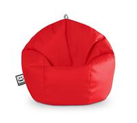 HAPPERS Puff Pelota Polipiel Interior Rojo