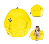 HAPPERS Puff Pelota Sin Relleno Interior Amarillo