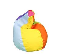 HAPPERS Puff Pera para Salón y Dormitorio con Relleno | Polipiel Alta Resistencia | Sillón Relax Ergonómico Infantil y Juvenil | Puff para Leer y Jugar | Multicolor 130x75 XL