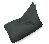 HAPPERS Puff Pirámide XL Polipiel Interior Gris