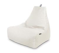 HAPPERS Puff Sillón Naylim Mate con Relleno Incluido para Exterior e Interior Transpirable y Resistente| Asiento Relax Ergonómico para Terraza, Jardín y Salón | 85x80x90 cm Crudo