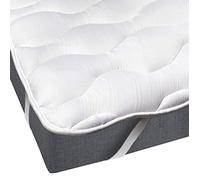 HAPPERS Topper Viscoelástico 135x190 y 3,5cm de Grosor, Fibra Hipoalergénica Tacto Pluma