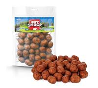 HAPPET Bolas de cordero crujientes de 100 g para perros - Golosinas de entrenamiento naturales con alto contenido en proteínas para apoyar los dientes, el pelo, la resistencia y el peso saludable