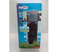 Happet Orca - Filtro Interior Compacto (Incluye Caja de carbón Activado, Filtro de Acuario, Filtro de Agua biológico (Happet Orca 1000)