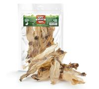 HAPPET Orejas de conejo 100 % naturales para perros - Golosinas proteicas de un componente - Golosinas para perros bajas en grasa y fáciles de digerir - Sin aditivos ni conservantes - Bocadillo