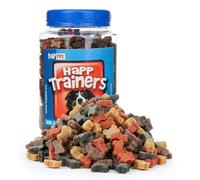 HAPPET® TRAINERS Cubos de 300 g - Mini bocadillos de entrenamiento para perros con salmón, cordero, carne de res y pollo, galletas fáciles de digerir, perfectas para recompensar y entrenar