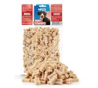 HAPPET® TRAINERS Cubos - Entrenadores para Perros 200 g Golosinas de Cereales y Pescado con Salmón, Cubos Pequeños para Adiestrar Perros Adultos y Cachorros, Galletas Crujientes de Fácil Digestión