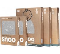 Happiest Baby The Big Bundle 100% algodón orgánico, incluye 3 sacos SNOO y 2 sábanas bajeras para moisés SNOO (estrellas de grafito)