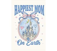 Happiest Mom On Earth Notebook - Cute Fantasy Castle Journal Gift for Mother’s Day: Pastel Fairy Tale Design Notebook for Writing, Planning, and Daily Notes