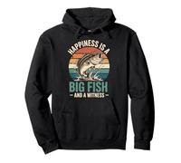 Happiness Is A Big Fish and A Witness Sudadera con Capucha