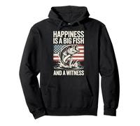 Happiness Is A Big Fish and A Witness Sudadera con Capucha