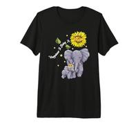 Happiness Is Being A Mom Elephant Lover Mother's Day Camiseta Premium