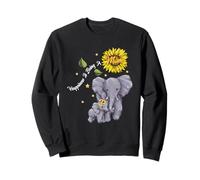Happiness Is Being A Mom Elephant Lover Mother's Day Sudadera