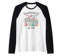 Happiness is Being a Mother 2026 Mom to Be Soon to Be Mommy Camiseta Manga Raglan