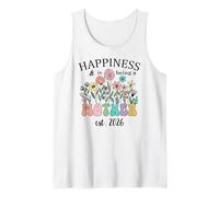 Happiness is Being a Mother 2026 Mom to Be Soon to Be Mommy Camiseta sin Mangas