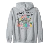 Happiness is Being a Mother 2026 Mom to Be Soon to Be Mommy Sudadera con Capucha