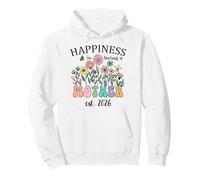Happiness is Being a Mother 2026 Mom to Be Soon to Be Mommy Sudadera con Capucha
