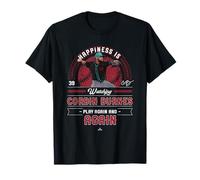 Happiness is Watching Corbin Burnes Arizona Baseball MLBPA Camiseta