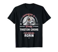 Happiness is Watching Triston Casas Boston Baseball MLBPA Camiseta