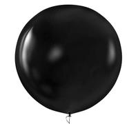 Happium 6 globos grandes de 36 pulgadas, globos gigantes surtidos de látex extra grandes para cumpleaños, bodas, fiestas, festivales, eventos, decoraciones de carnaval, color negro