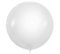 Happium 6 globos grandes de 36 pulgadas, globos gigantes surtidos de látex extra grandes para cumpleaños, bodas, fiestas, festivales, eventos, decoraciones de carnaval, transparentes